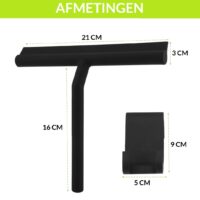 Zwarte douchewisser afbeelding 4