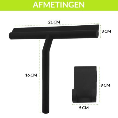 Zwarte douchewisser afbeelding 4