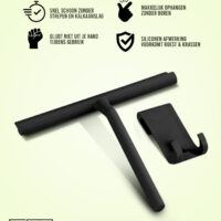 Zwarte douchewisser afbeelding 5