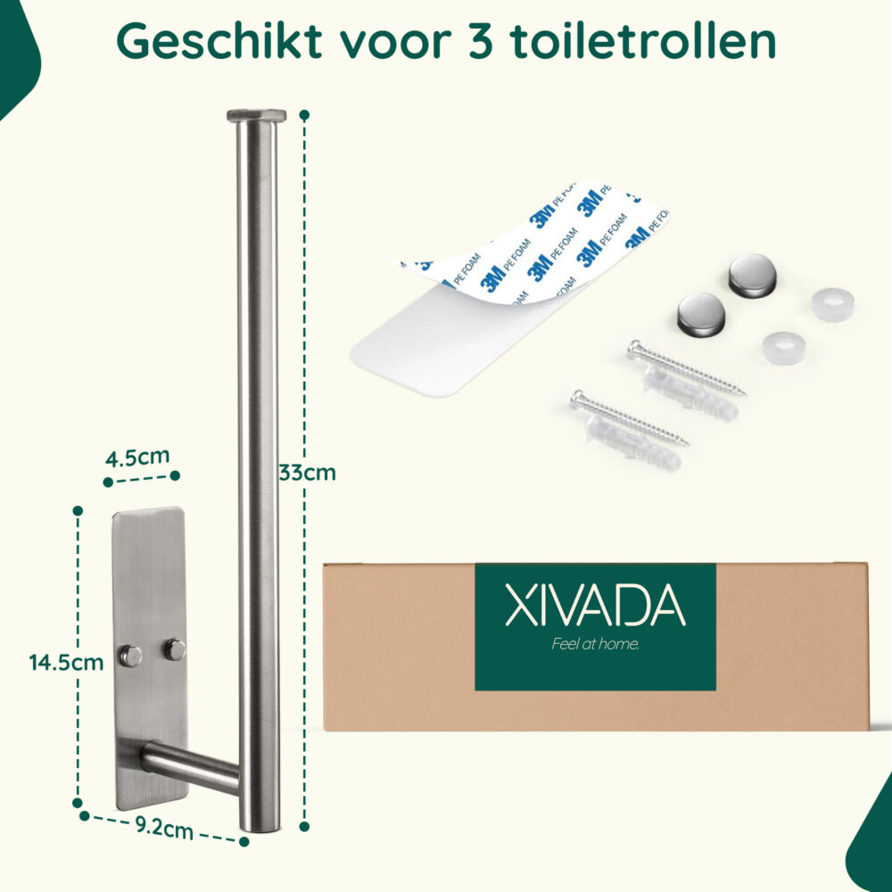 Reserverolhouder RVS 3M Fera afbeelding 9