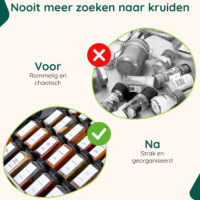 Glas-Kruidenpotjes-Zwart-XIVADA-Vierkant-36x