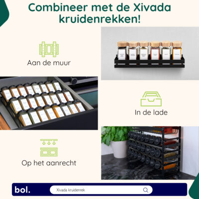 Kruidenpotjes set met labels afbeelding 5