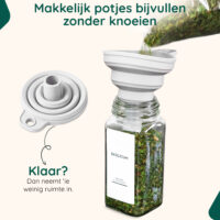 Glas-Zwart-Kruidenpotjes-XIVADA-Vierkant-36x-Aluminium