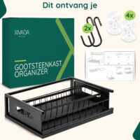 Gootsteenkast organizer matzwart afbeelding 6
