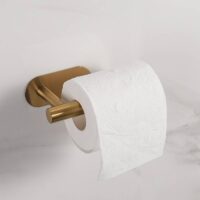 Gouden toiletrolhouder zelfklevend afbeelding 12