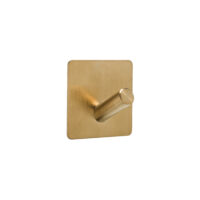 Gouden zelfklevende handdoekhaakjes afbeelding 2