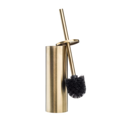 Gouden toiletborstelhouder afbeelding 1