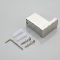 Rvs handdoekhaak badkamer afbeelding 3