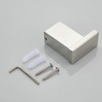 Rvs handdoekhaak badkamer afbeelding 3