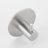 Zelfklevende handdoekhaakjes zilver afbeelding 3