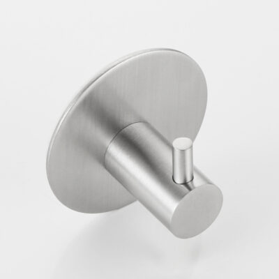 Zelfklevende handdoekhaakjes zilver afbeelding 3