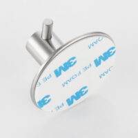 Zelfklevende handdoekhaakjes zilver afbeelding 4