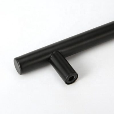 Zwarte aluminium handgrepen 128 mm afbeelding 5