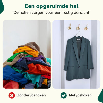 Gouden kapstokhaken afbeelding 5