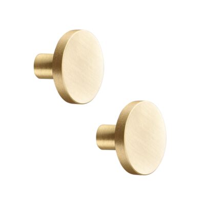 Gouden kastknoppen set afbeelding 1