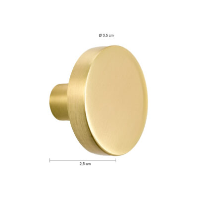 Gouden kastknoppen set afbeelding 6