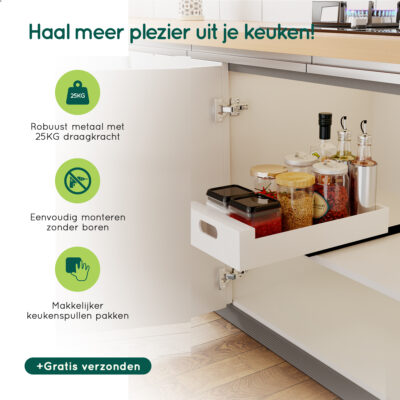 keukenkast organizer lade afbeelding 4