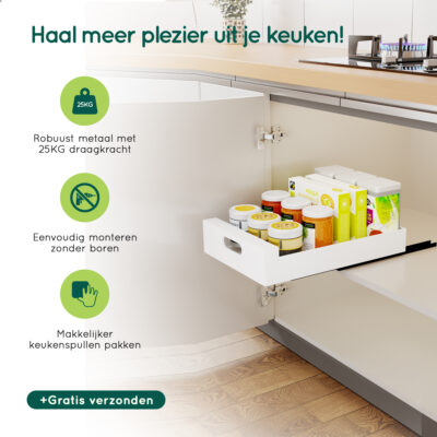 keukenkast organizer lade afbeelding 4