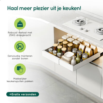 keukenkast organizer lade afbeelding 6