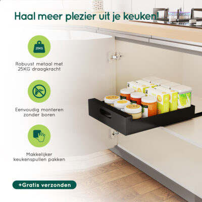 keukenkast organizer lade afbeelding 5