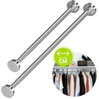 Verstelbare kledingstang zonder boren afbeelding 2