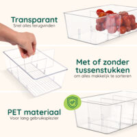 Koelkast organizer set afbeelding 3