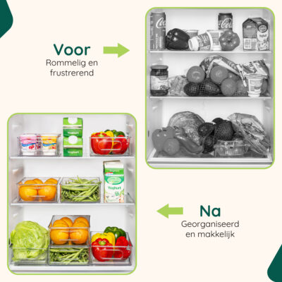 koelkast organizers set afbeelding 5