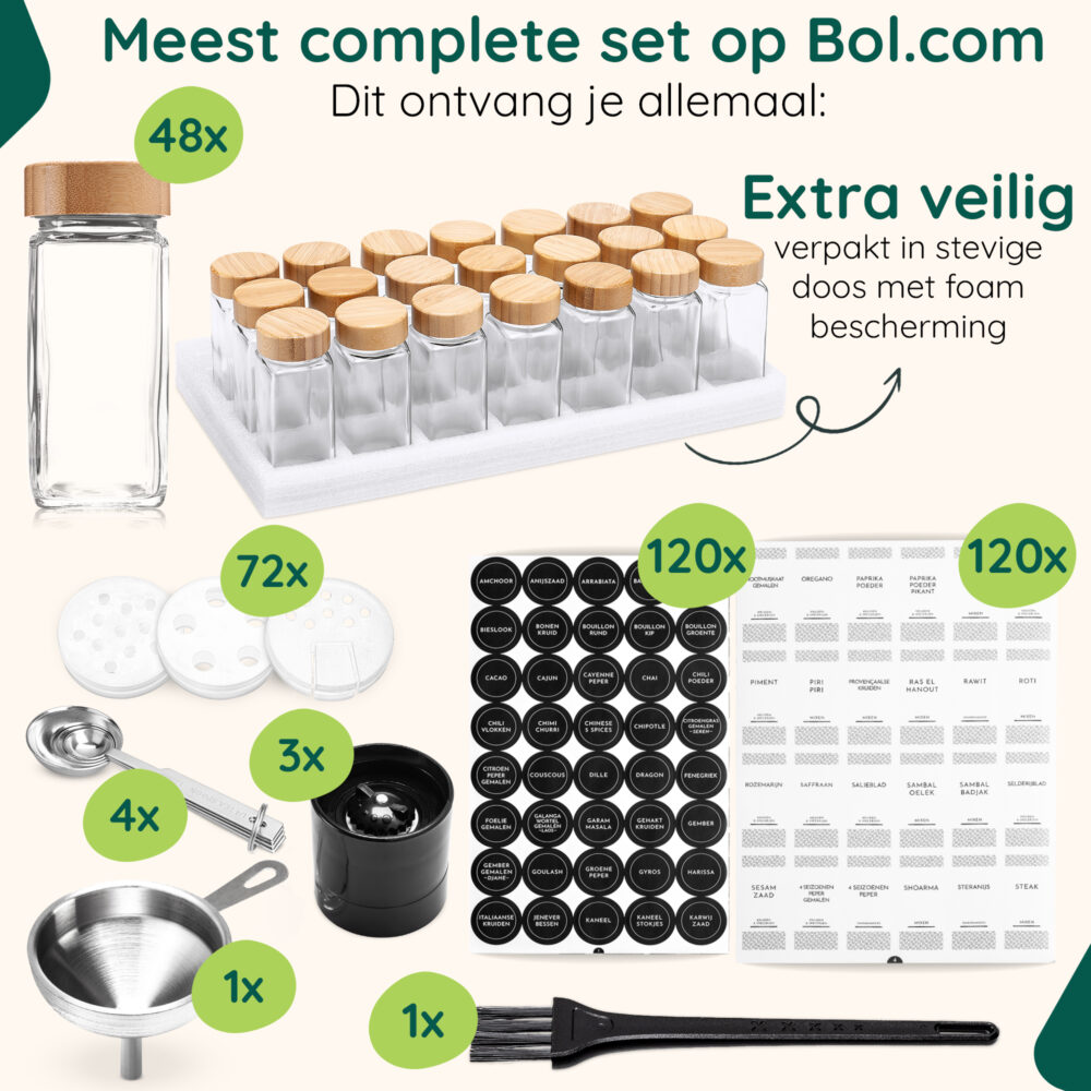 XIVADA kruidenpotjes set afbeelding 9