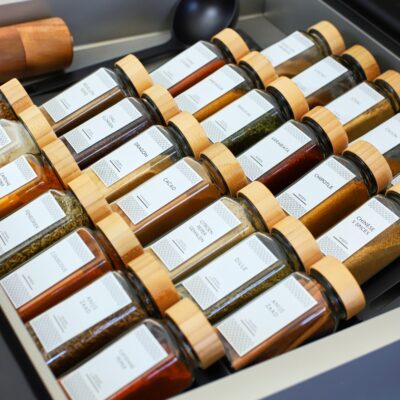 XIVADA kruidenrek lade zwart afbeelding 4