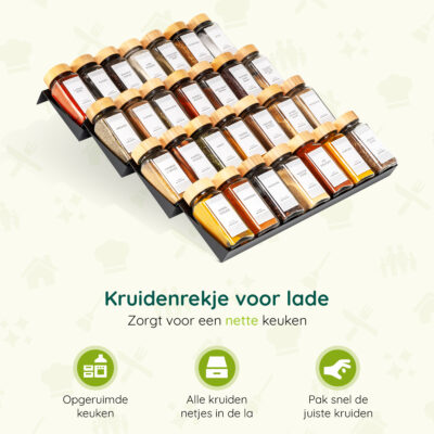 Kruidenrek lade organizer afbeelding 2