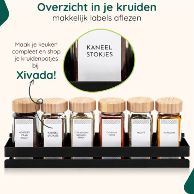 Luxe kruidenrek muurmontage afbeelding 7