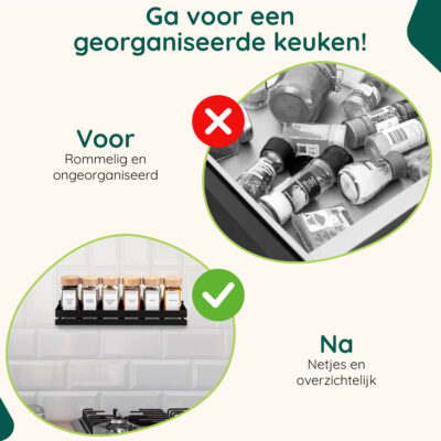 Luxe kruidenrek muurmontage afbeelding 6