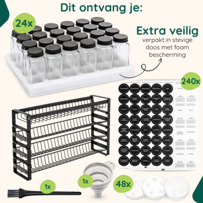 Kruidenrek met potjes afbeelding 4