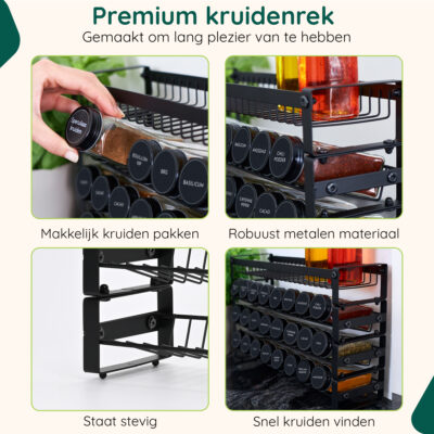 Kruidenrek staand luxe afbeelding 2