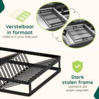 Uitschuifbaar kruidenrek lade afbeelding 3