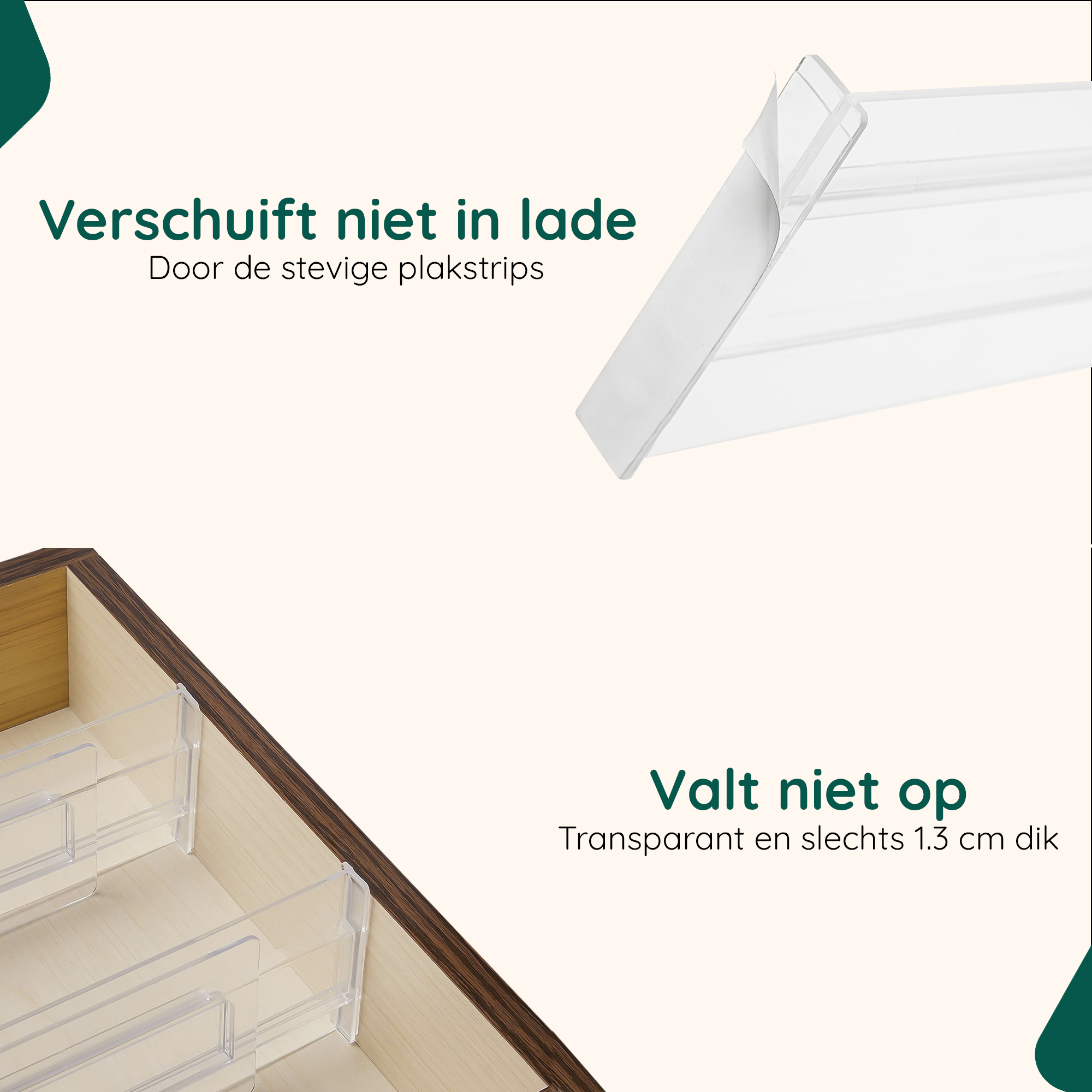 lade verdelers transparant afbeelding 5