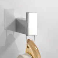 Rvs handdoekhaak badkamer afbeelding 5