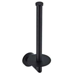 XIVADA Reserverolhouder Banci - Boren - Voor 2 wc rollen - Zwart