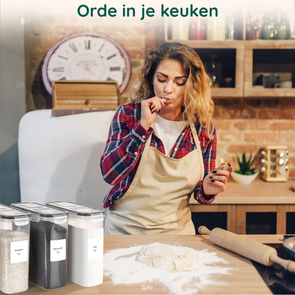 XIVADA voorraadbussen set 4L afbeelding 2