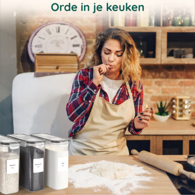 XIVADA voorraadbussen set 4L afbeelding 2