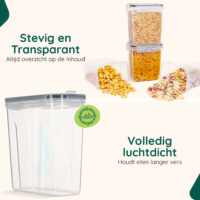 XIVADA voorraadbussen set 4L afbeelding 3