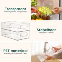 koelkast organizers set afbeelding 5