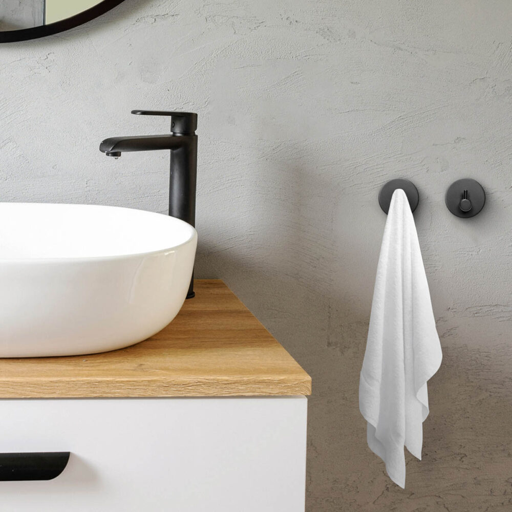 Zwarte toiletaccessoires set afbeelding 7