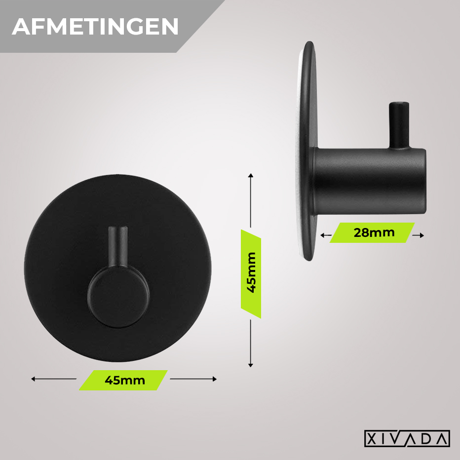 Toilet accessoires zwart zonder boren afbeelding 8