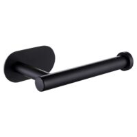 Toilet accessoires zwart zonder boren afbeelding 4