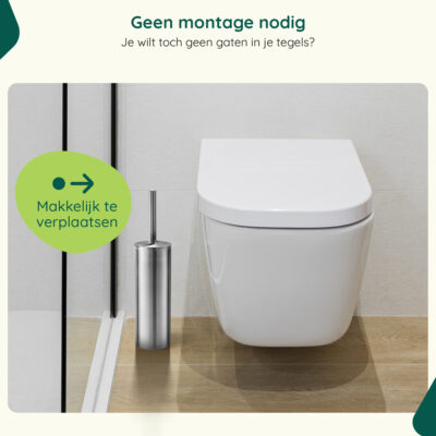 RVS toiletborstelhouder afbeelding 7