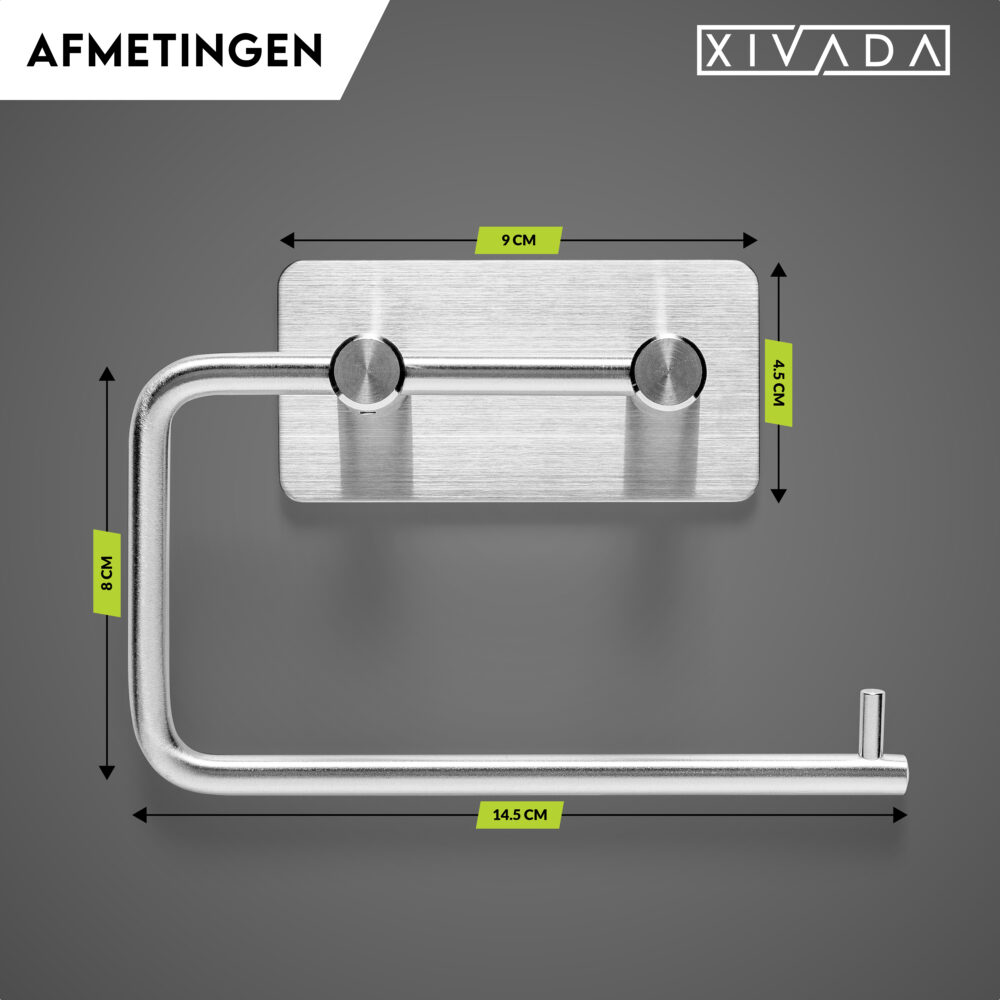 Zelfklevende toiletrolhouder Mara afbeelding 3
