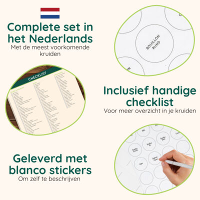 Kruidenlabels wit afbeelding 3