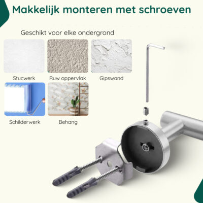 Reserverolhouder RVS afbeelding 6