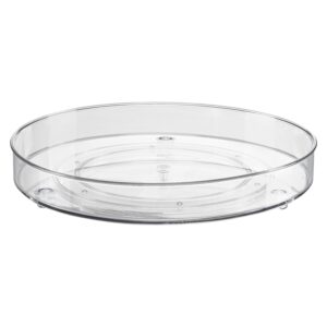 XIVADA Draaiplateau Suna – 23 & 27 cm – Rond – Transparant – Set van 2